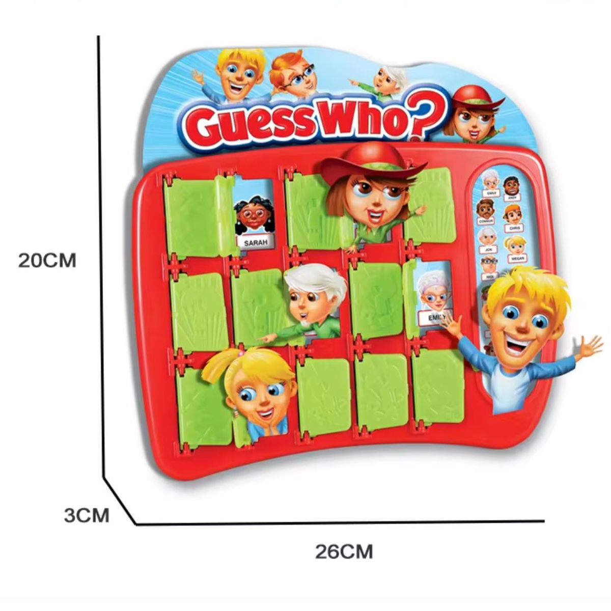 OEM - Juego Adivinar Quien Guess Who Juego De Mesa Grande