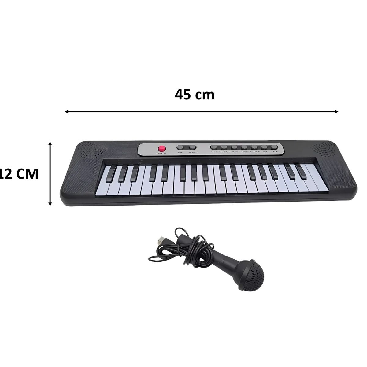 GENERICO - Piano Teclado Musical Electronico Niños Karaoke + Microfono