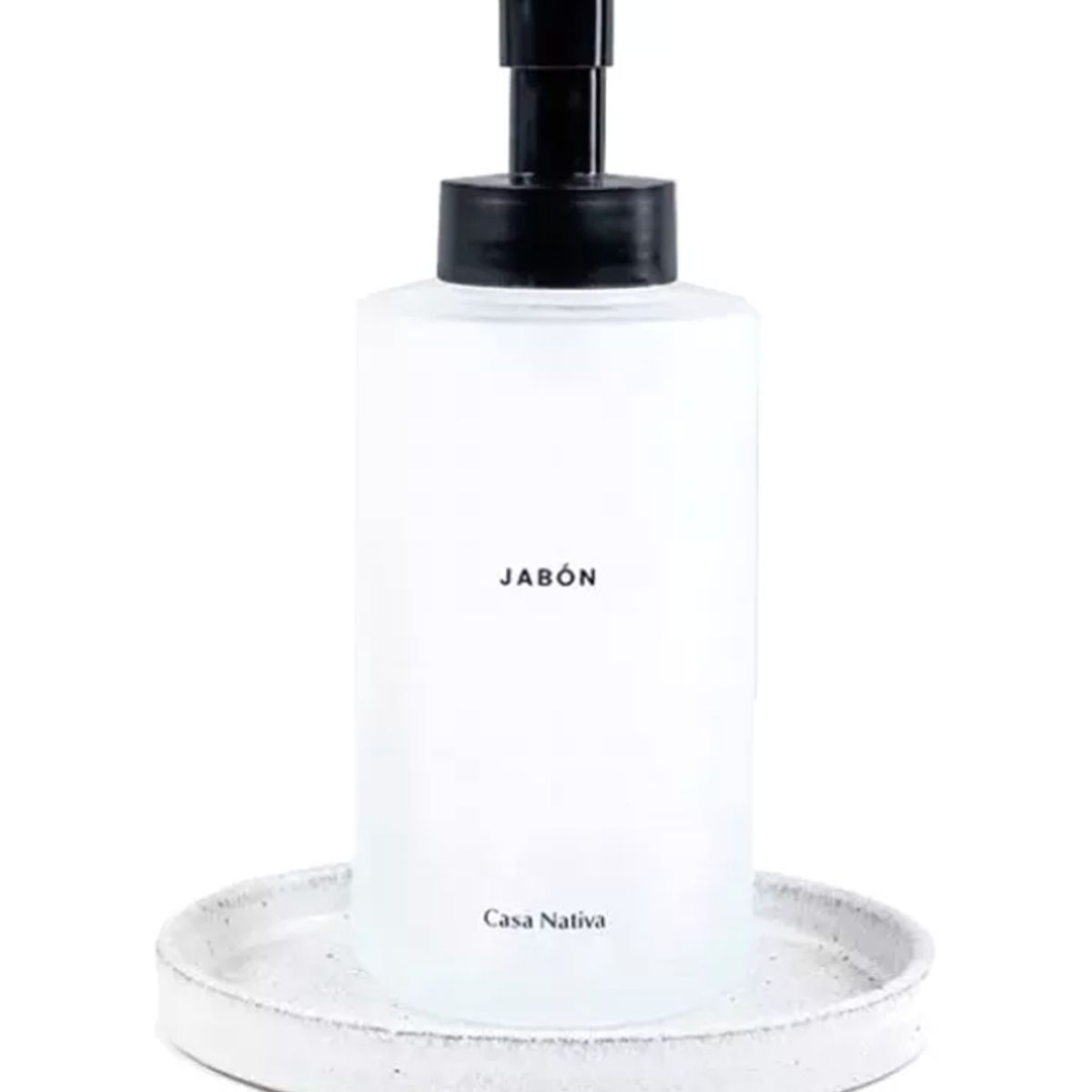 GENERICO - Dispensador De Jabon Vidrio 350ml