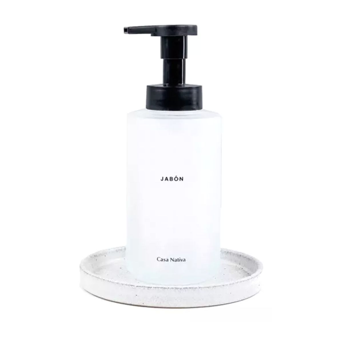 GENERICO - Dispensador De Jabon Vidrio 350ml