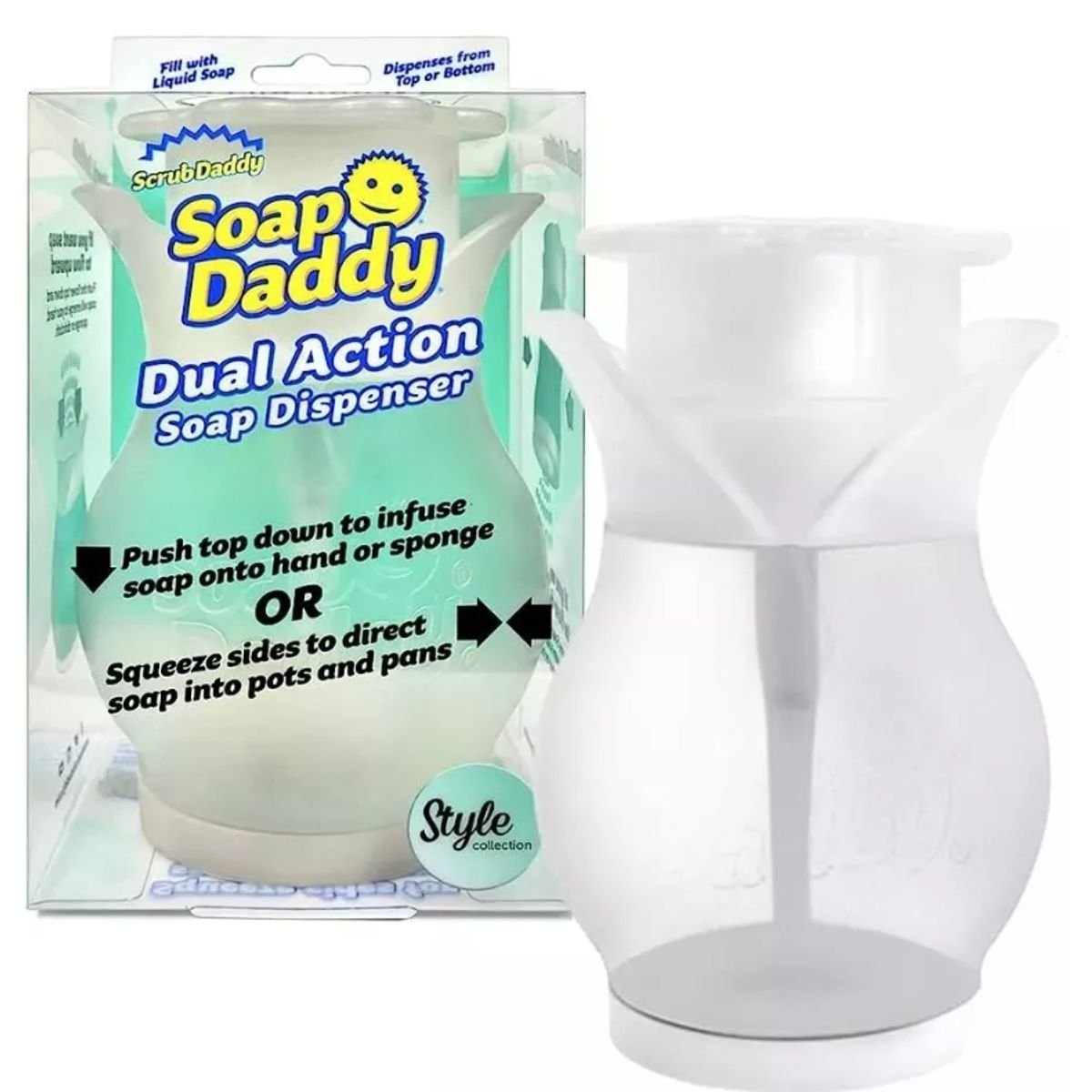 GENERICO - Dispensador De Lavalozas Soap Daddy De Scrub Daddy