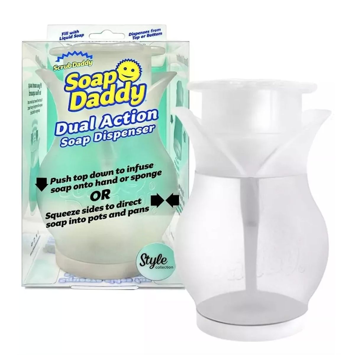 GENERICO - Dispensador De Lavalozas Soap Daddy De Scrub Daddy