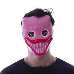 GENERICO - Disfraz Mascara Plastica Wuggy Rosado