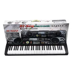 GENERICO - Teclado Electrónico Digital 61 Teclas Mq-860 USB PA-K0