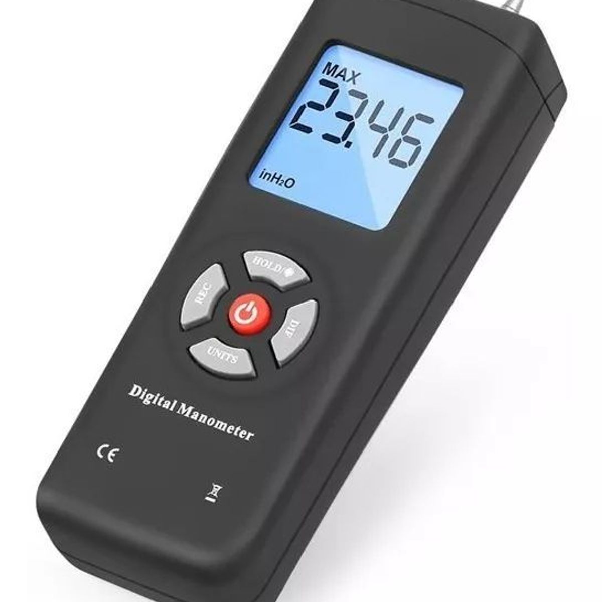 KUANGYE - Manometro Indicador Presión Digital Diferencial Psi Mbar Rec