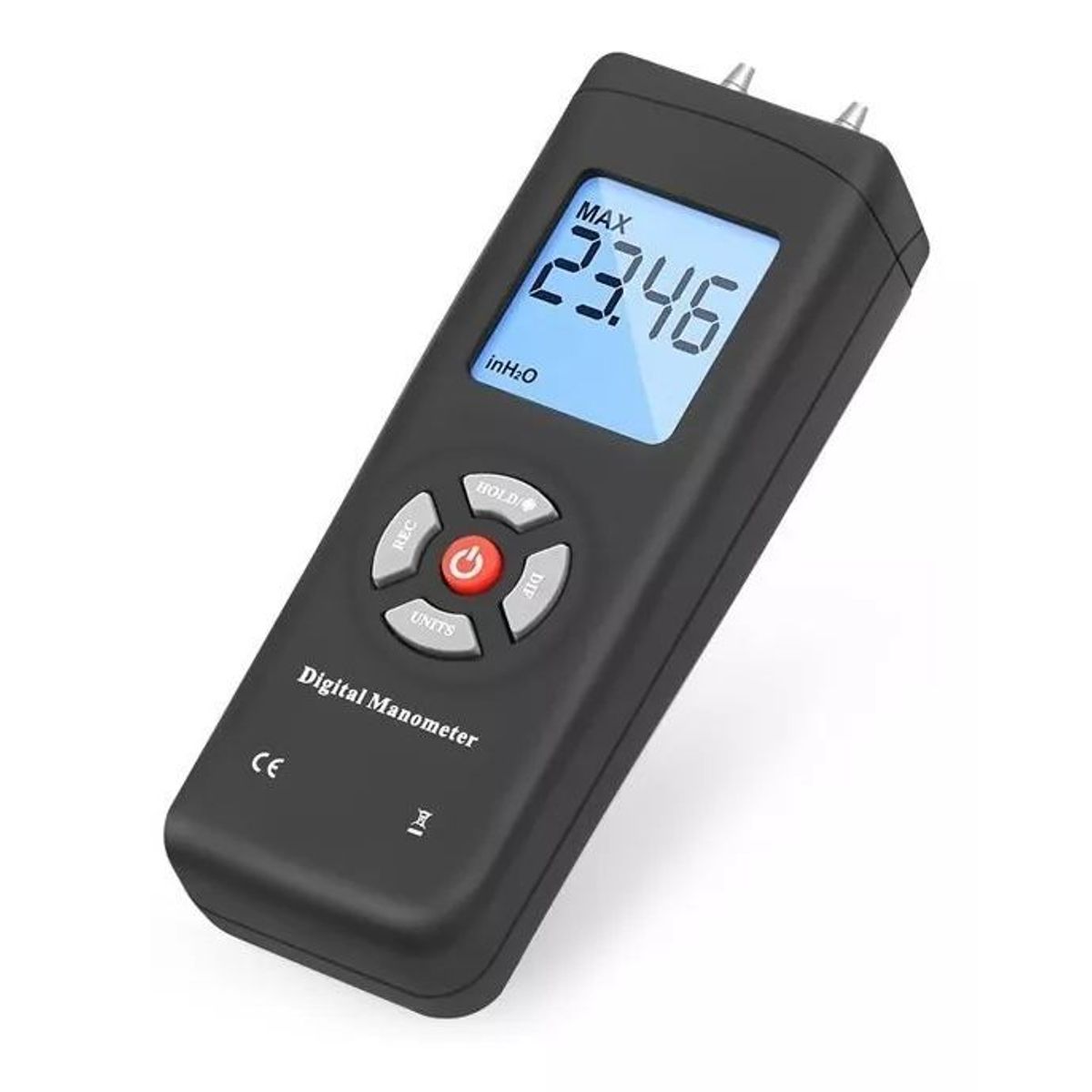 KUANGYE - Manometro Indicador Presión Digital Diferencial Psi Mbar Rec