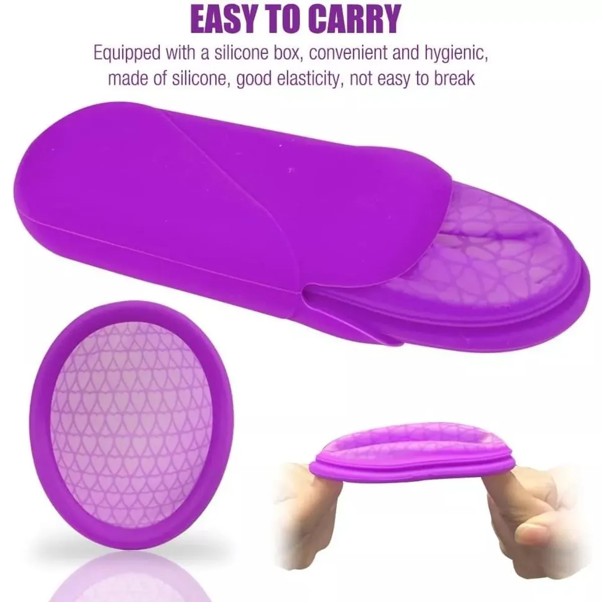 KUANGYE - Copa Disco Menstrual Talla L Con Estuche Tipo Ziggy Cup