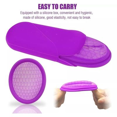 Imagen 2 del producto Copa Disco Menstrual Talla L Con Estuche Tipo Ziggy Cup