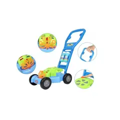 GENERICO - Carrito Caminador Lanza Burbujas Azul