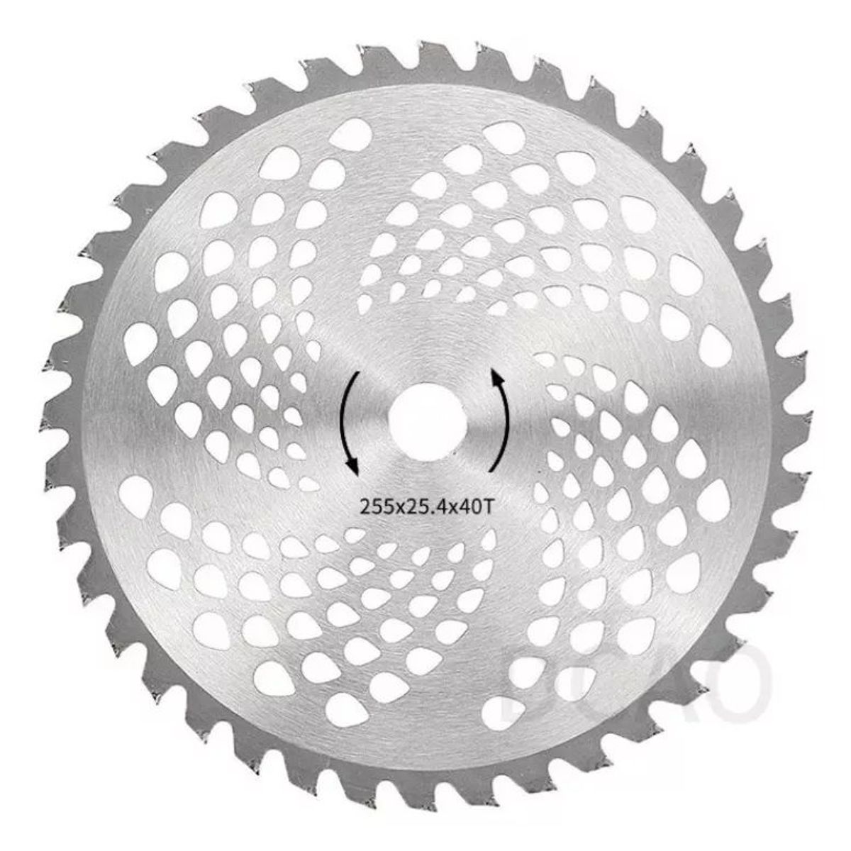 KUANGYE - Pack 2 Discos Desmalezadora Diamantados 10" 40 Dientes Kuangye