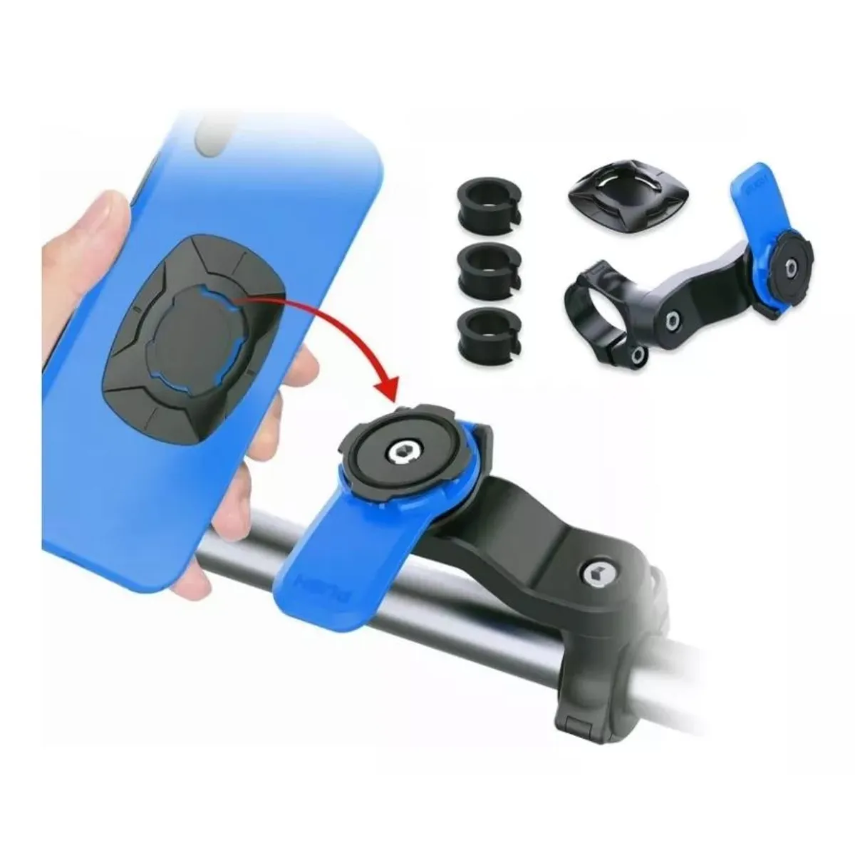 KUANGYE - Soporte Celular Tipo Quadlock Moto Bicicleta Scooter Sinewan