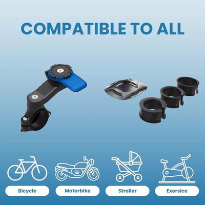 Imagen 2 del producto Soporte Celular Tipo Quadlock Moto Bicicleta Scooter Sinewan