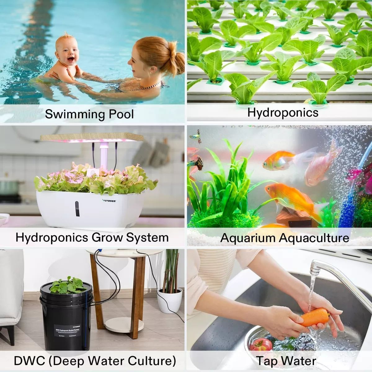 KUANGYE - Medidor Tds Calidad Pureza Del Agua Temperatura Solidos Ppm