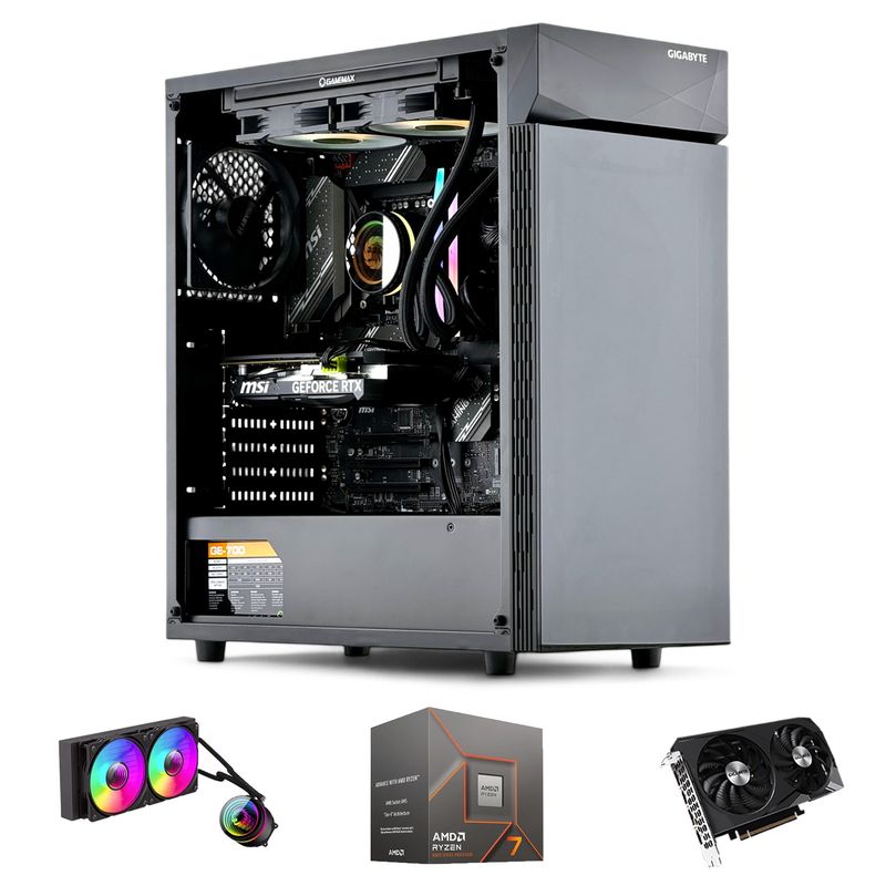 HYPERPC - PC GAMER AMD RYZEN 7 8700 32Gb DDR5 1Tb RTX 3060 WiFi