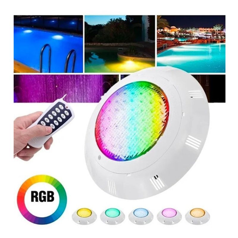 GENERAC - Luz De Piscina Lámpara Sumergible 36w De Para Alberca Rgb
