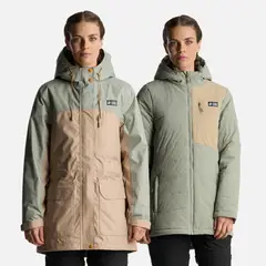 HAKA HONU - Chaqueta Mujer Perro Guapo Pro Taupe