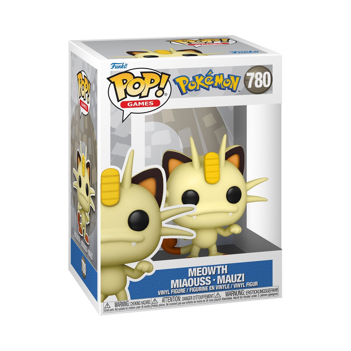 FUNKO - Funko Pop Meowth Pokemon - 780