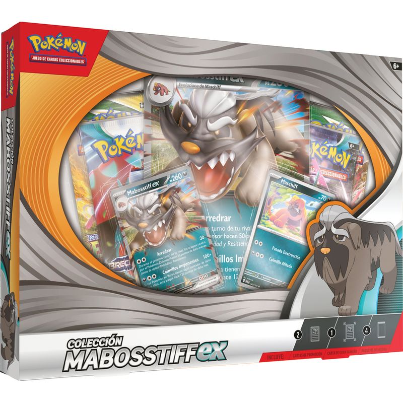 POKEMON - Juego de Mesa Mabosstiff Ex Box Pokemon