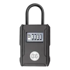 ODIS - Caja Guarda Llaves L Gancho Combinación 120x89x44mm