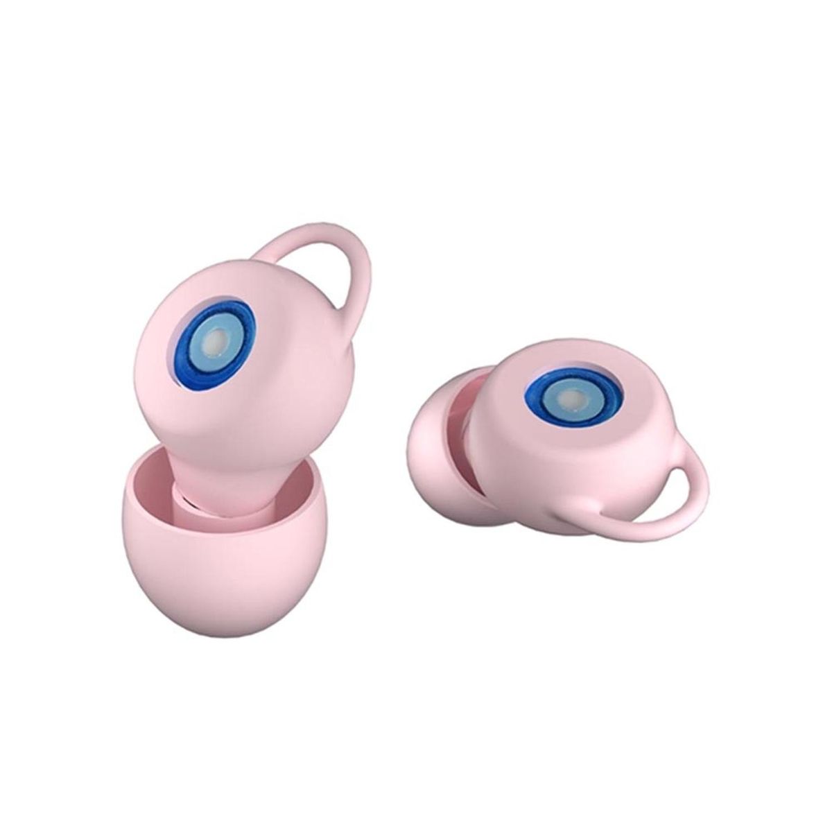 WOO EARPLUGS - Woo Earplugs Connect Classics - Tapones Auditivos 16db - Rosa claro