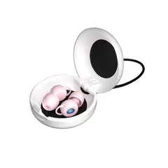 WOO EARPLUGS - Connect Classics - Tapones Auditivos 16db - Rosa claro