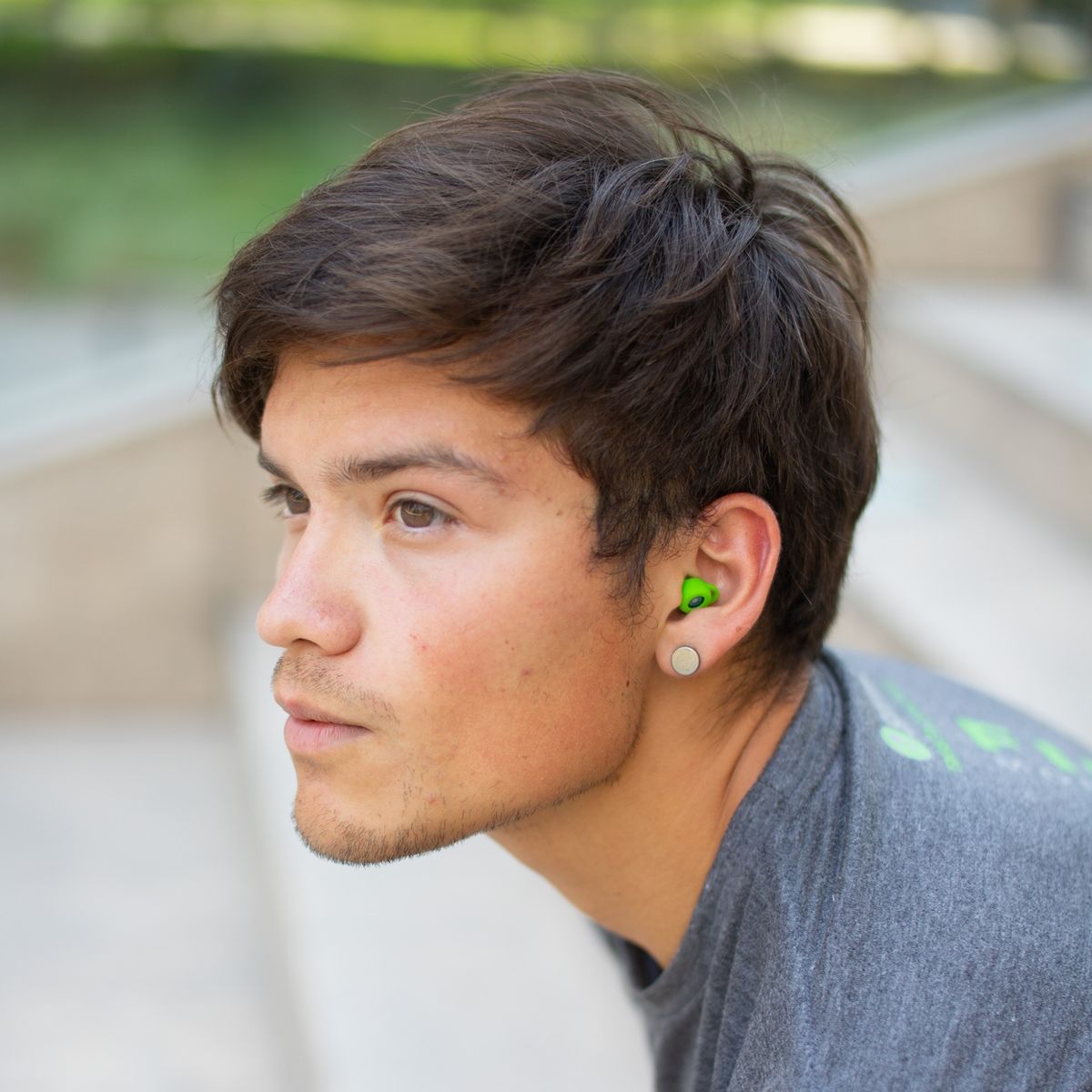 WOO EARPLUGS - Woo Earplugs Connect Classics - Tapones Auditivos 16db - Rosa claro