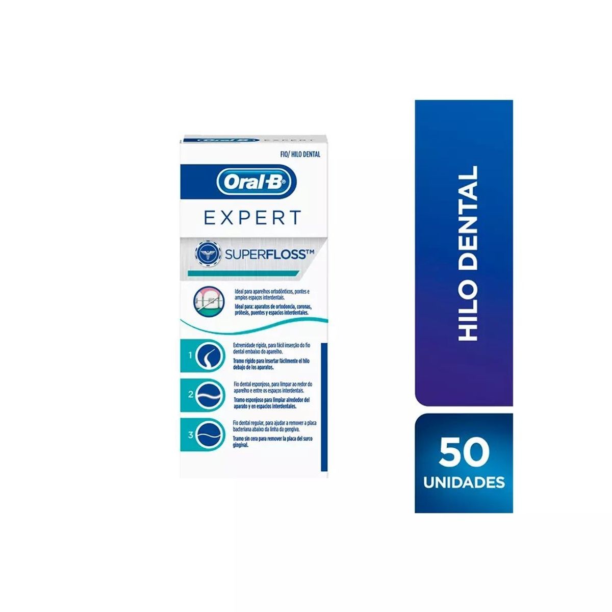 ORAL B - ORAL B HILO SUPER FLOSS 50 FILAMENTOS