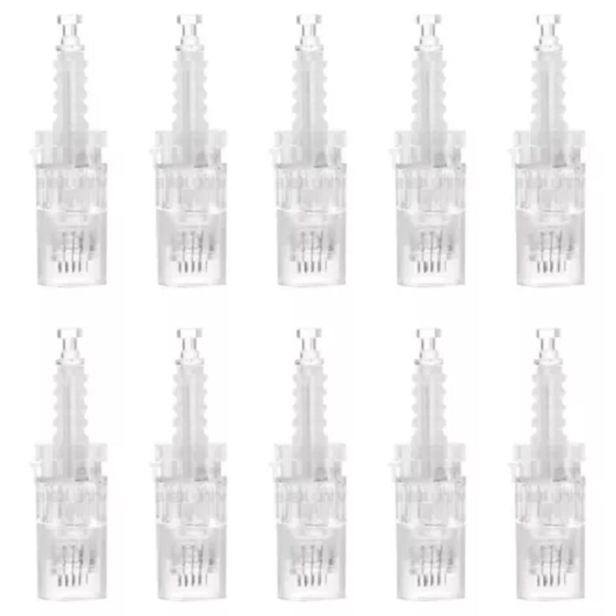 GENERICO - Cartuchos Dermapen 12 Pines Pack De 10 Agujas