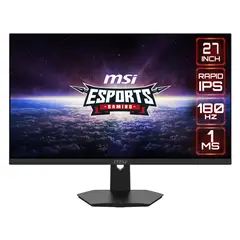 MSI - Monitor Gamer G274F de 27“ (Rapid IPS, FHD, 180Hz, 1ms, DP+HDMI)