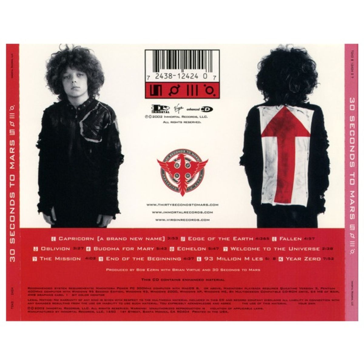 HITWAY MUSIC - THIRTY SECOND TO MARS-THIRTY SECOND TO MARS-CD HITWAY MUSIC