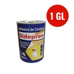DIDEVAL - Adhesivo De Contacto Pega Todo Sin Tolueno 1 Galon