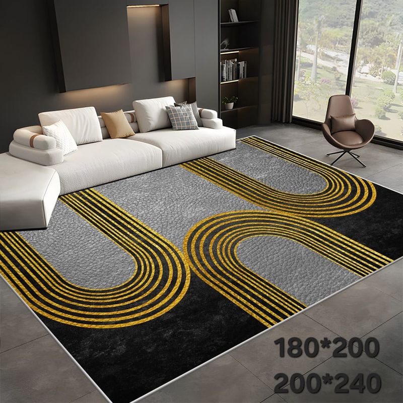 GENERICO - Alfombras Para Living con Diseños Tridimensionales  Antideslizantes