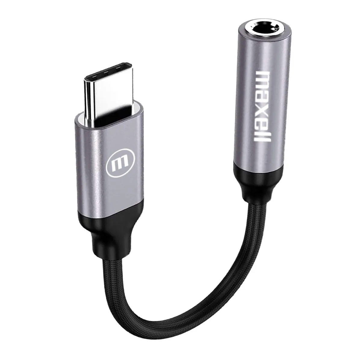 MAXELL - Adaptador Maxell Usb-c A 35mm Cable Trenzado