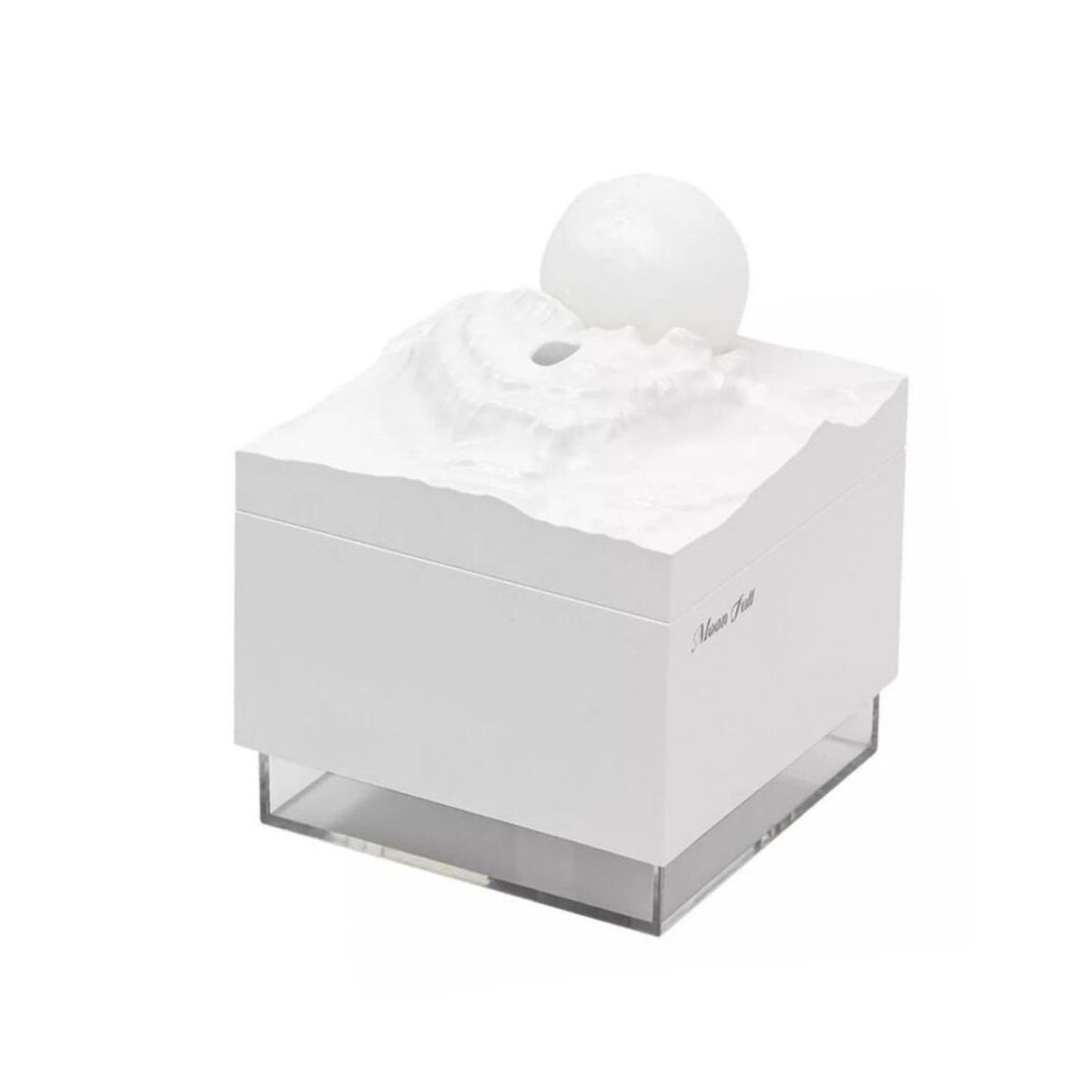 GENERICO - Humidificador Purificador de Aire Diseño Luna Blanca