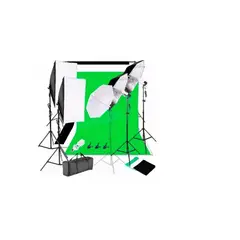 GENERICO - Kit Estudio Fotográfico Iluminación Colors