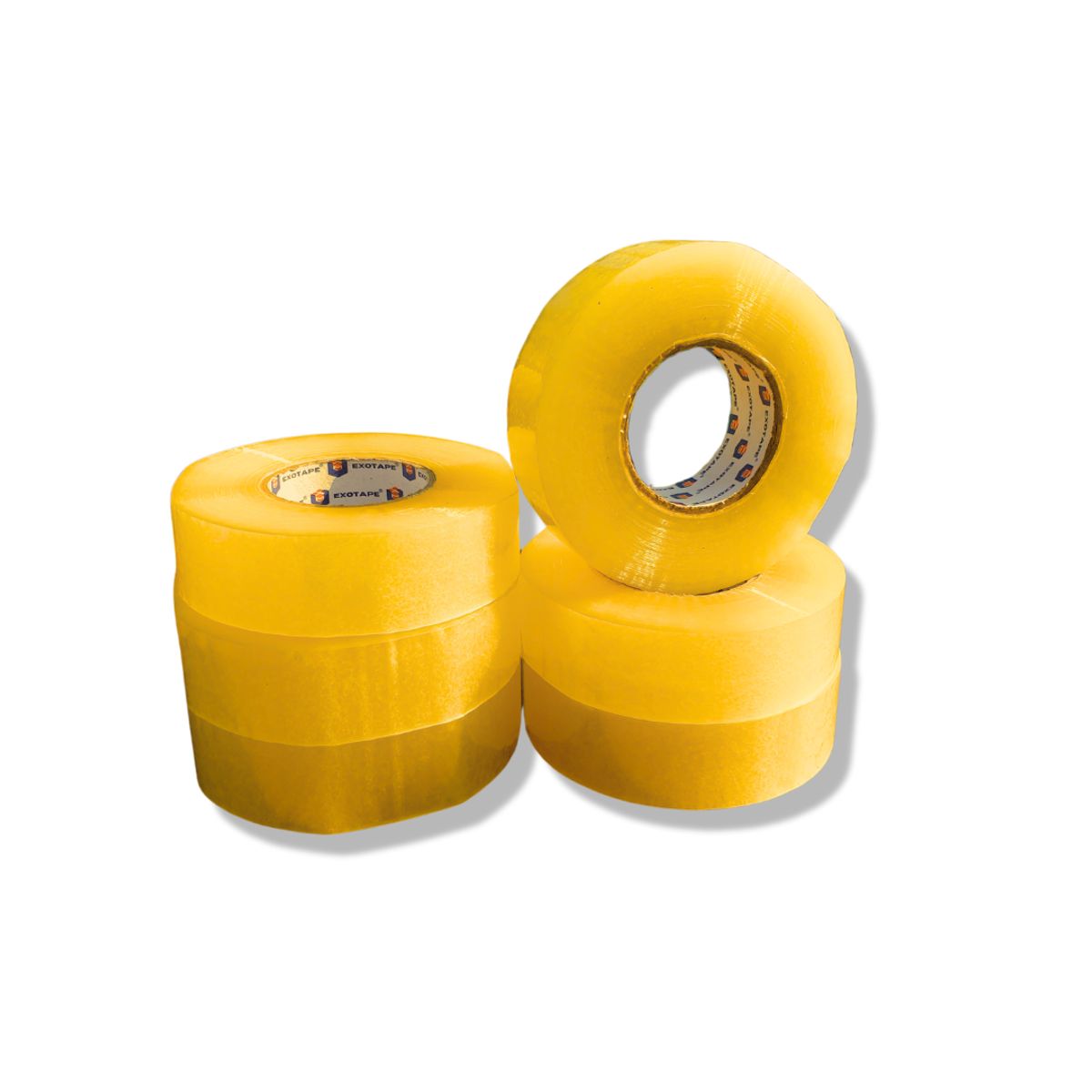 EXOTAPE - Pack x24 Cinta Adhesiva Scotch Transparente 300 mts