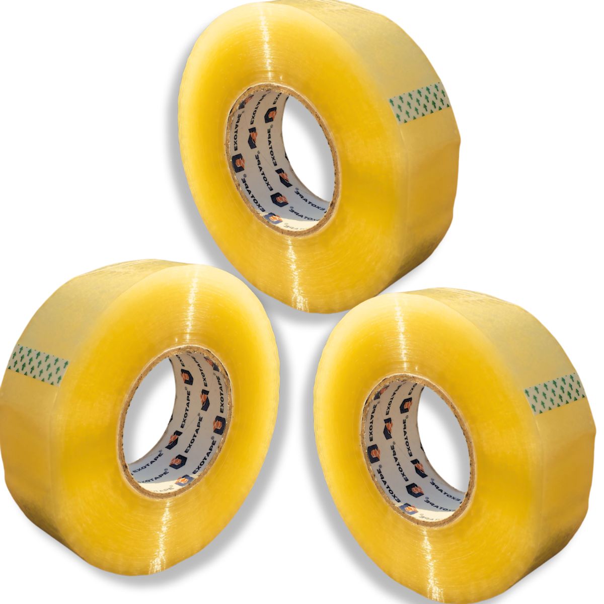 EXOTAPE - Pack x24 Cinta Adhesiva Scotch Transparente 300 mts