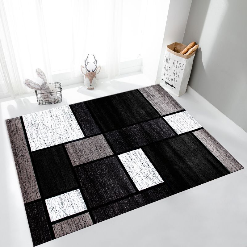 GENERICO - ALFOMBRA PARA LIVING ANTIDESLIZANTE CON DISEÑOS TRIDIMENCIONALES