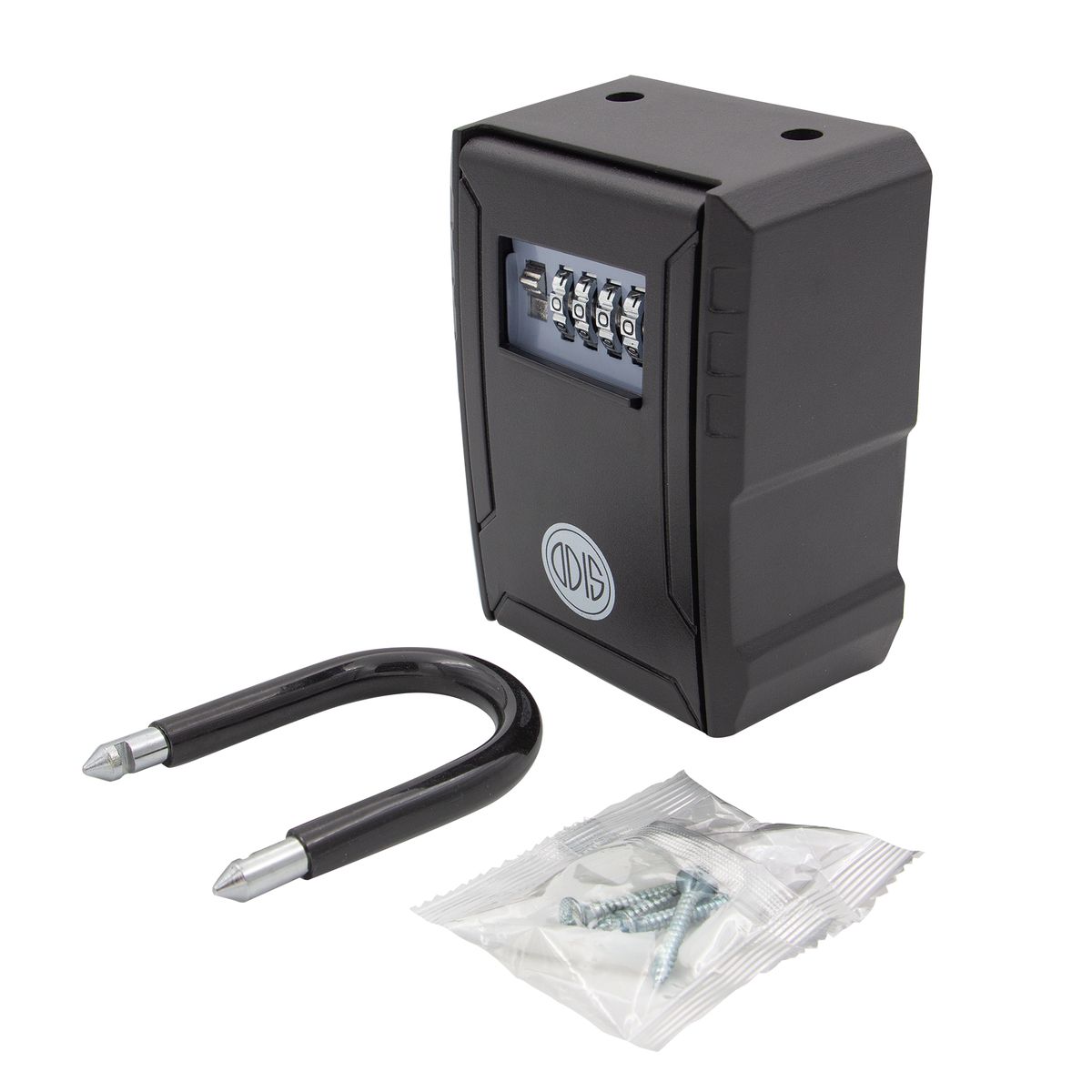 ODIS - Caja Guarda Llaves XL Gancho Combinación 130x100x65mm