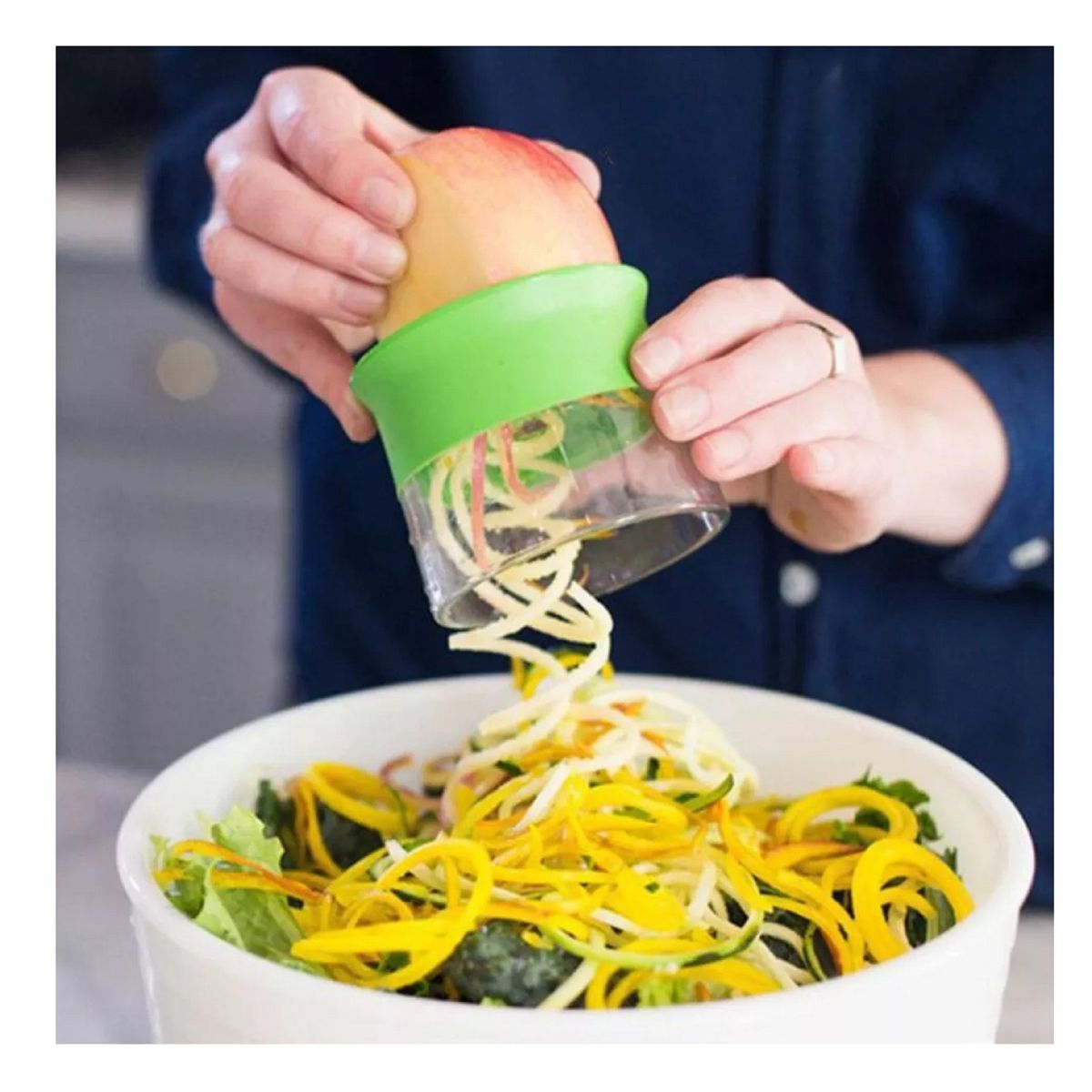 GENERICO - Cortador Verduras Y Frutas En Espiral Juliana Cukin