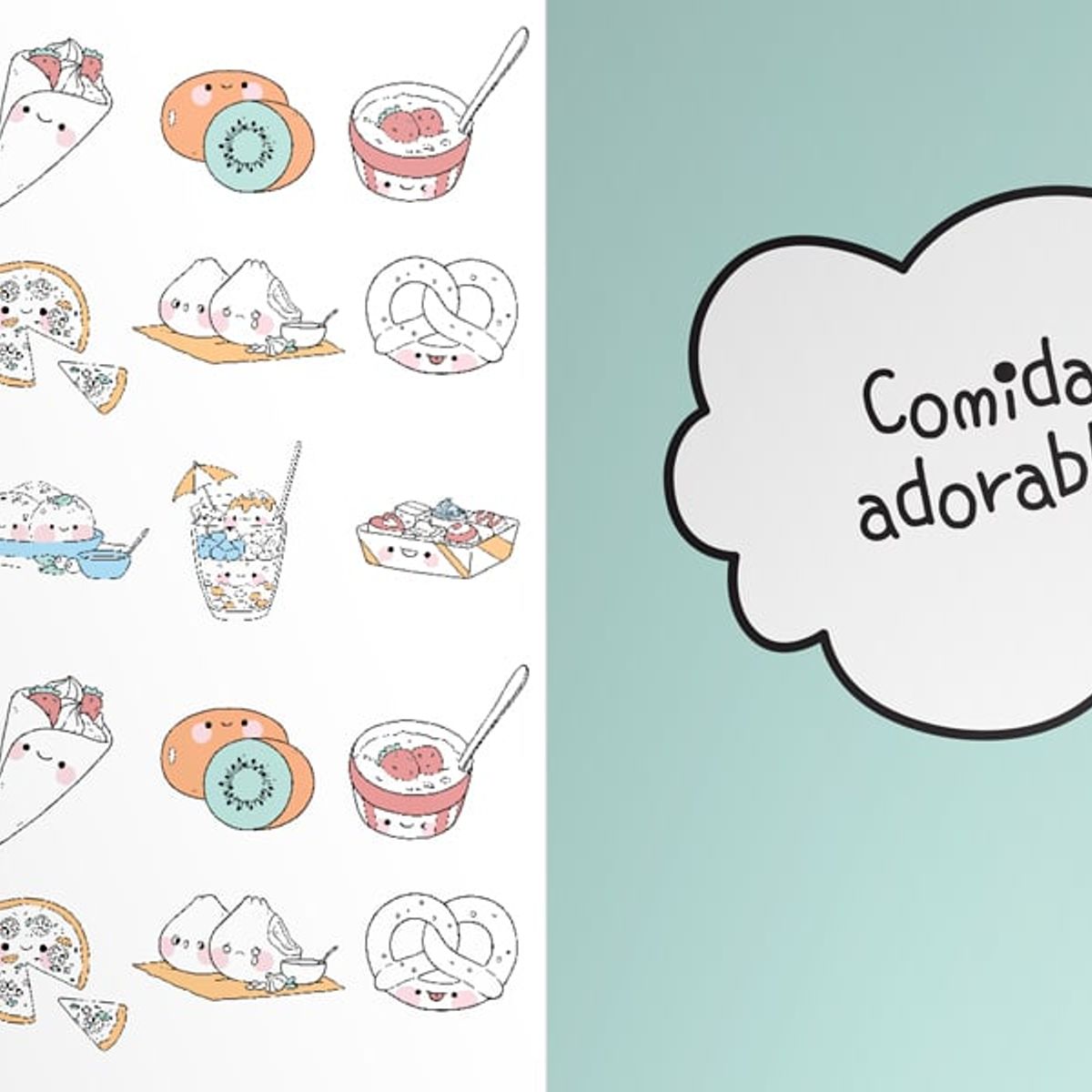 EDITORIAL CONTRAPUNTO - Mini Dibujos Kawaii. Cosas Del Mundo