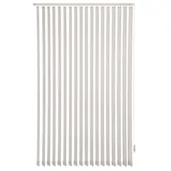 BERTEX - Cortina Vertical Rustic 175cm ancho x 230cm alto Persiana Gris