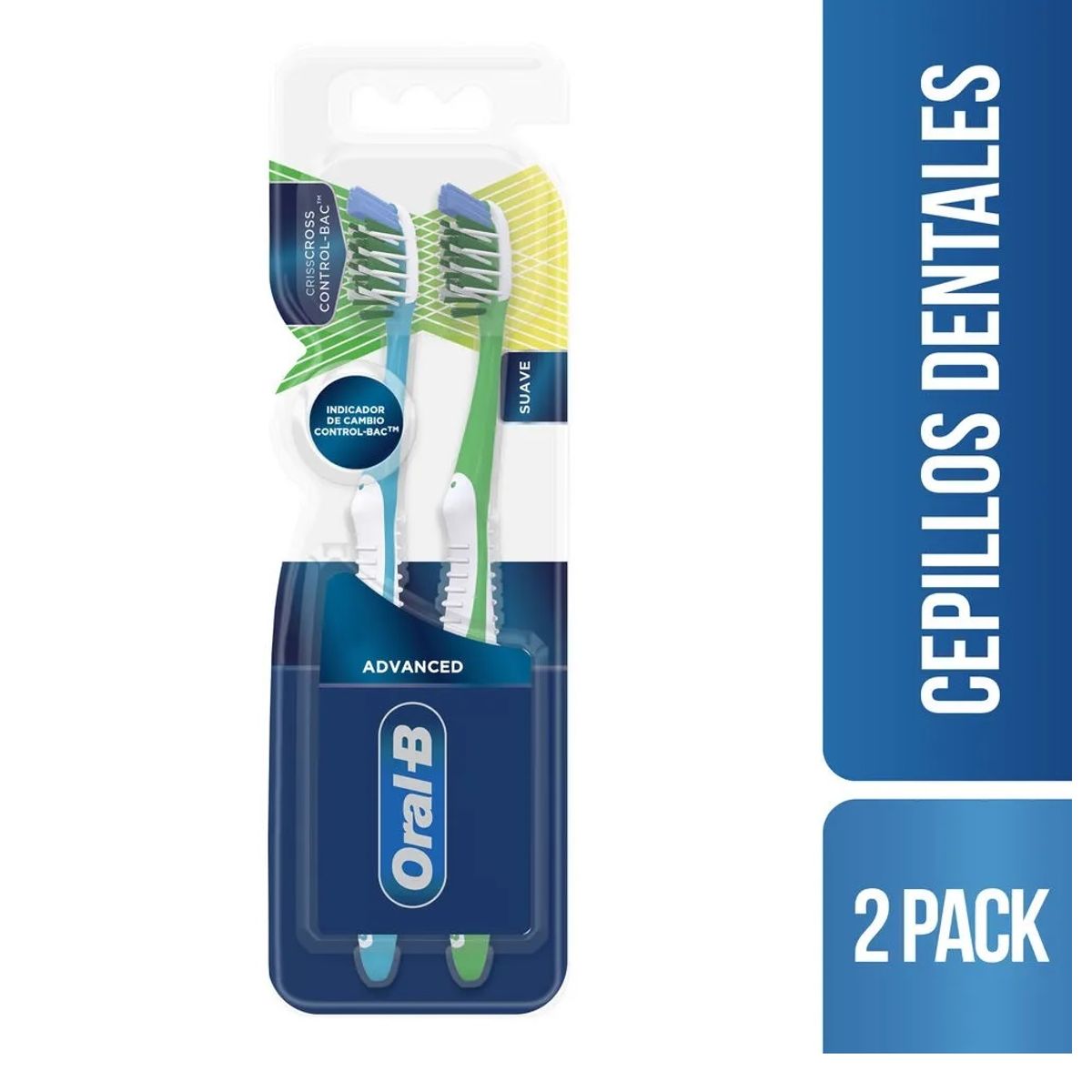 ORAL B - ORAL B CEPILLO ADVANCED SUAVE X 2 UND