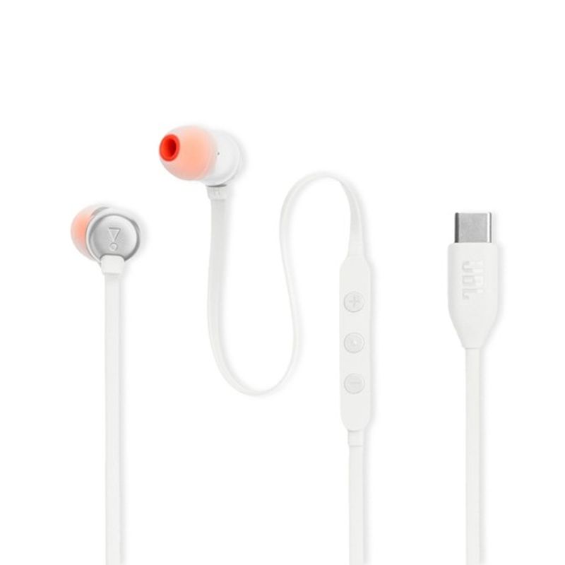 JBL - Audífonos JBL Tune 310C Tipo C BLANCO