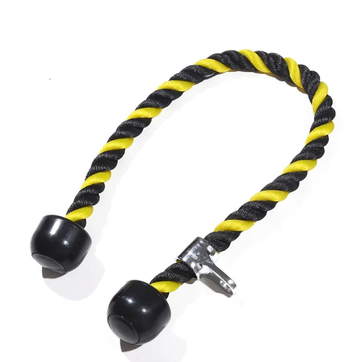 PLUSFIT - Cuerda Para Tricep Polea 70CMS Amarilla - Plusfit