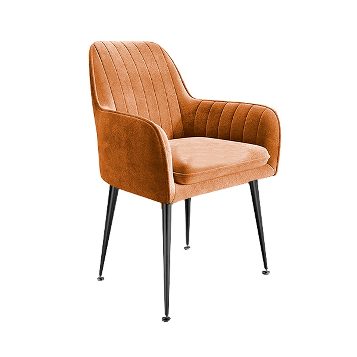 SDFIT - Silla French Metal Leg B3021-2 - Cafe Oscuro