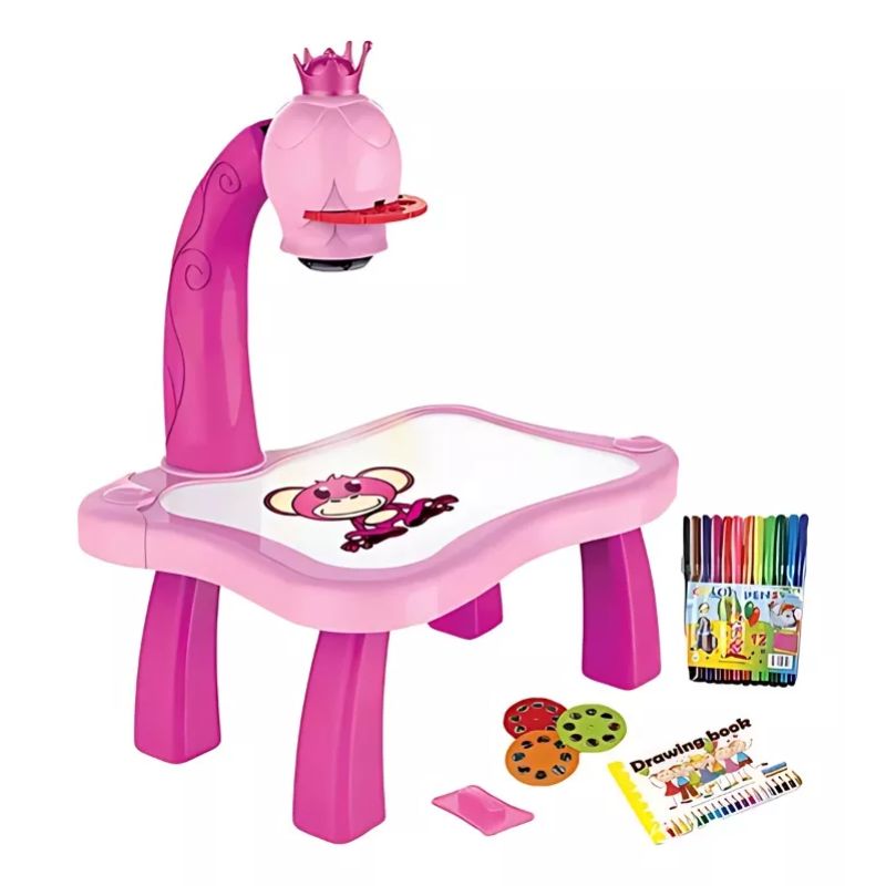 GENERICO - Mini Mesa De Arte Proyectora Didáctica Dibujo Para Niños