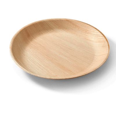 Imagen 2 del producto 25 Platos Ecológicos Hoja De Palma 100% Compostable 20Cms de Diámetro