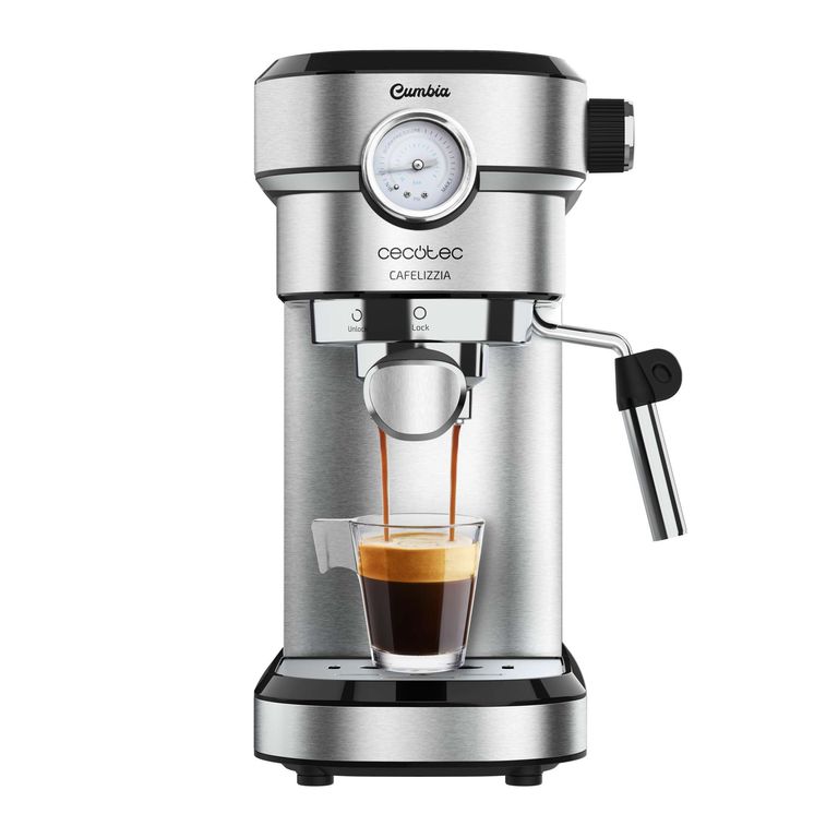 Cafetera Cafelizzia 790 Steel Pro Acero Inoxidable