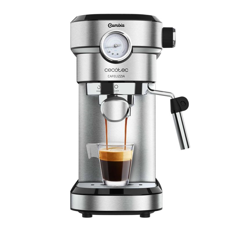 CECOTEC - Cafetera Cecotec Cafelizzia 790 Steel Pro Acero Inoxidable